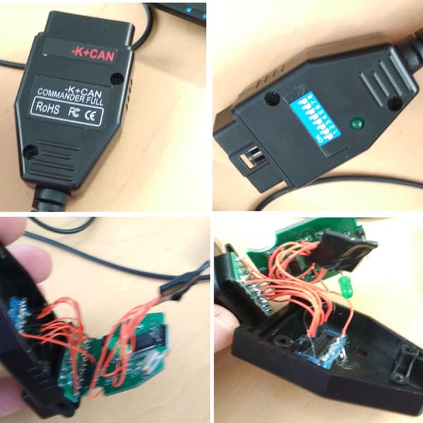 K CAN Commander Diagnostisk Kabel Multifunktion OBD2 Diagnostisk Adapter Erstatning for SEAT