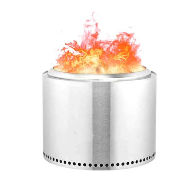 Fire Pit Bärbar Utomhus Vedeldad Uteplats Bakgård Firepit för vintern