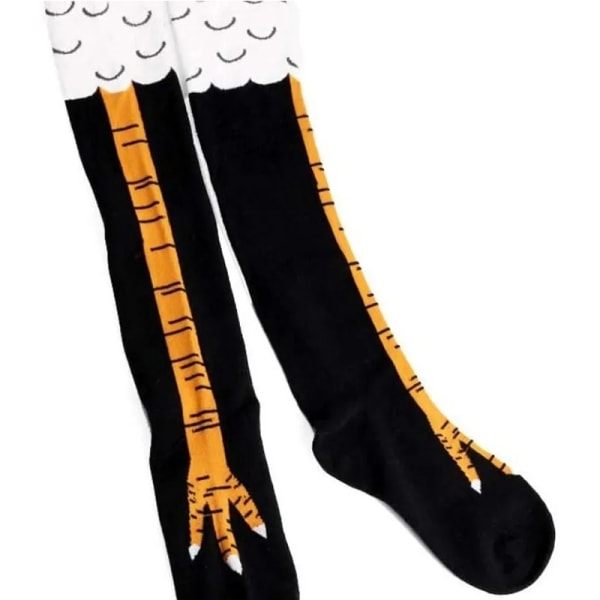 Naisten Tytöt Polvisukat Pehmeät Joustavat Muodikkaat Söpöt sukat Cosplay Halloween Partyihin Musta ja keltainen