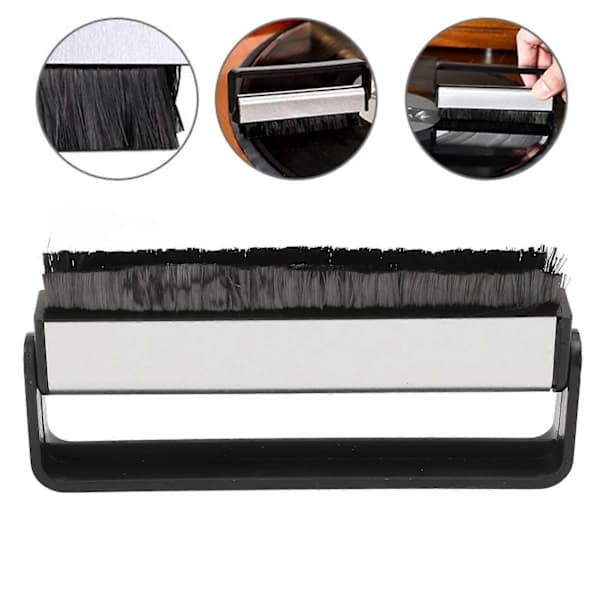 Audio Record Cleaning Brush Antistatic Vinyl Cleaning Tool Plastic for Maintenance