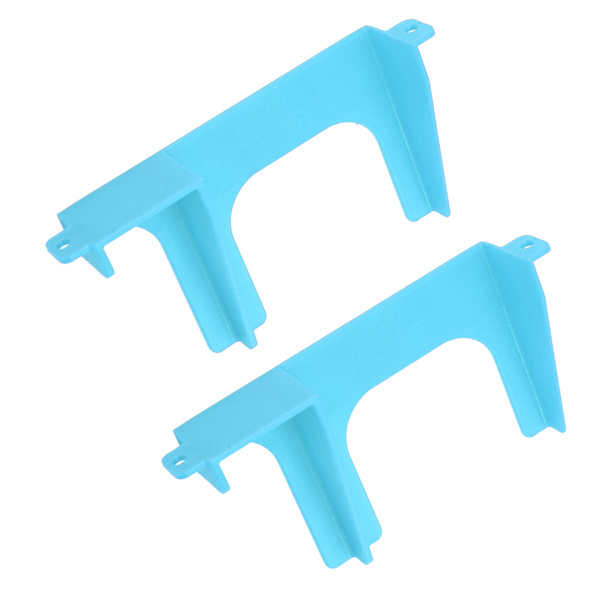 2 stk 2,5 tommers harddiskbrakett HDD SSD 3D-printet brakett for PS2 SCPH 30000 SCPH 50000 konsoll Blå