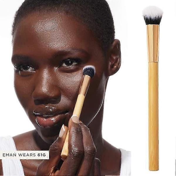 Professionel Concealer Makeupbørste, Blød Børste Øjenbørste Makeupværktøj 3pcs