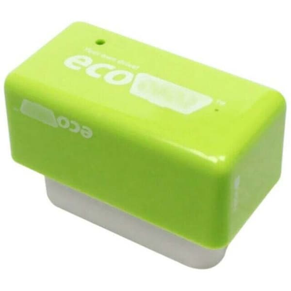 Eco OBDII Universal Drivstoffbesparende Tuning Box Chip for Bensin - Grønn
