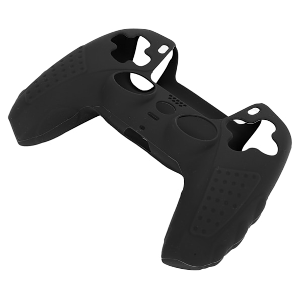 Matvarekvalitet Sklisikker Silikon Spillkonsollbeskyttelse Gamepad Håndtak Grep for PS5 Joystick (Svart)