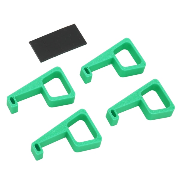 4 stk spilkonsol vandret holder forhindrer glidning kølefødder Konsol forhøjer beslag til PS4 Pro Green