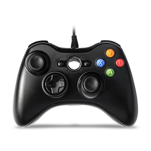 Universal Kablet Gaming Controller Gamepad Joystick til PC Laptop Android Sort