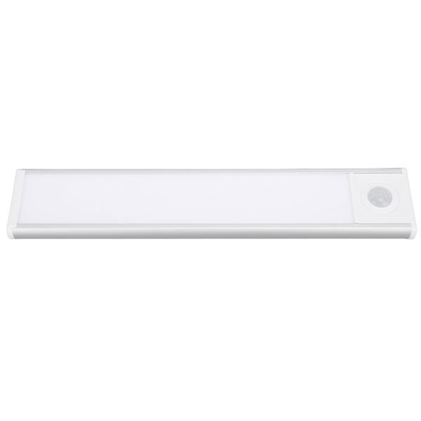 Ultra-smallad laddningsbar rörelsesensor LED-ljusremsa - 20 cm magnetisk design för vinkällare och skoskåp i elegant silver