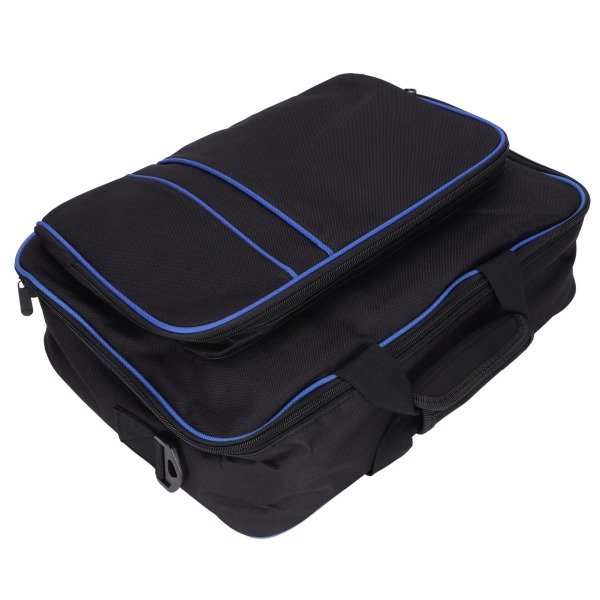 Rejsetaske Beskyttende konsoltaske med stor kapacitet til PS5-spilcontroller og spiltilbehør Blå og sort