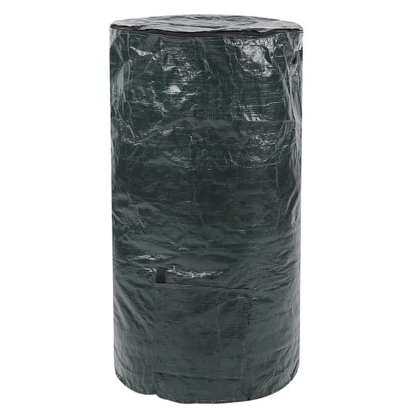 Multifunktionell trädgårdsbladpåse 45x80cm Organisk kompostplantering köksavfallspåse