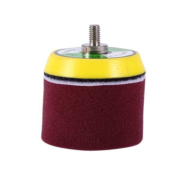 16 stk 2\" Svamppoleringsputer for luft- og bilsliper, tråd M6X1