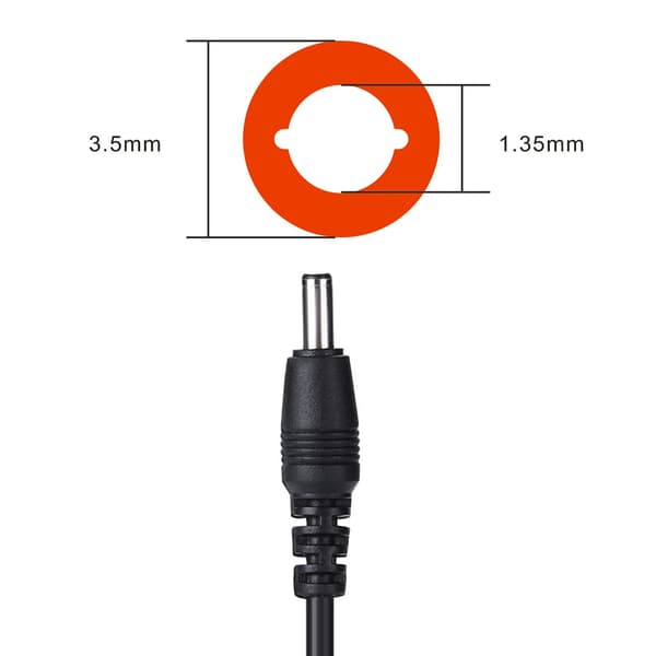 6.7FT 21W 15V 1.4A AC DC -virtalähde Amazon Fire TV US:lle