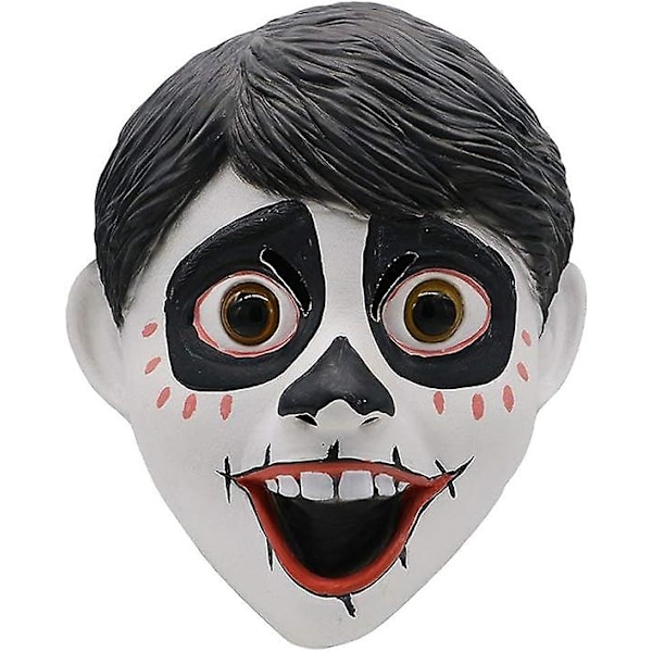 Film Coco Miguel Mask Cosplay Kostym Halloweenfest, Beige, Storlek Ingen Storlek