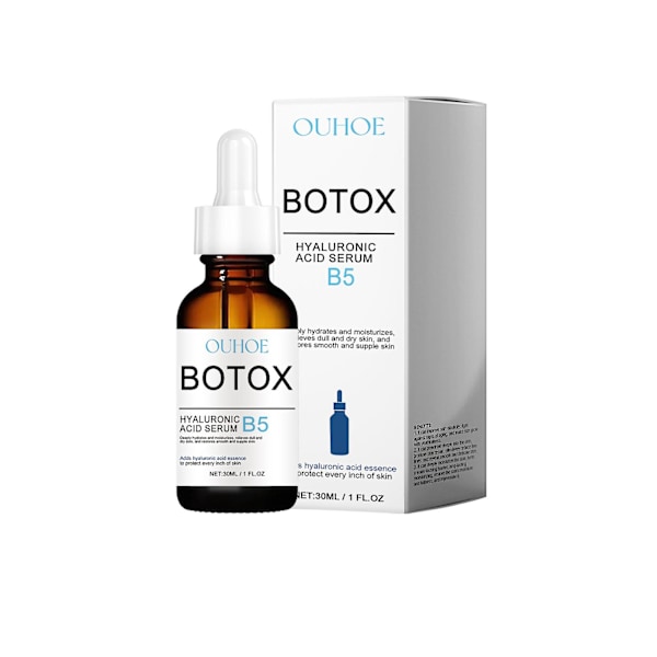 Hyaluronsyra Serum B5, Hyalu B5 Serum, Hyaluronsyra Serum för Ansiktet med Vitamin B5, Anti-Aging Serum, Fuktgivande B5 Serum för att Fylla Ut Torr Hud 1pcs