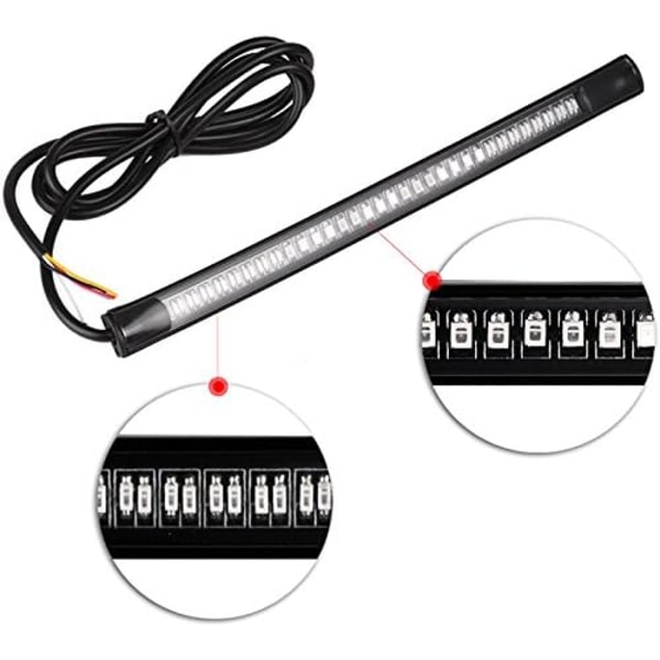 48 LED-pysäytysvalot moottoripyörään, autoon, pyörään - suuntavilkku, ZQKLA