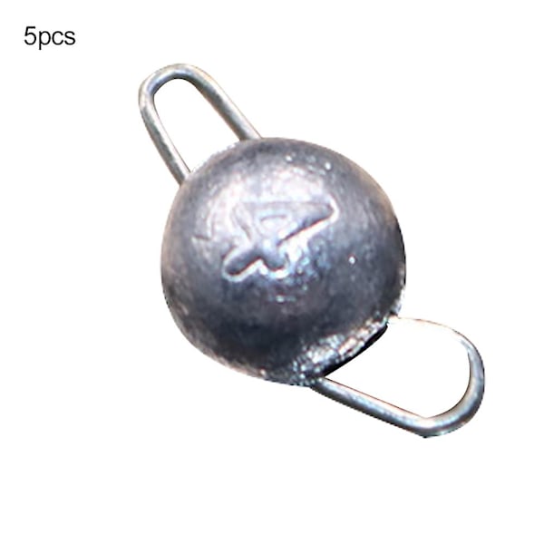 5st 2g/4g/6g/8g/12g Fiske Jig Blyhuvud Vikt Vevkrok Sänke Bete Karp 4G