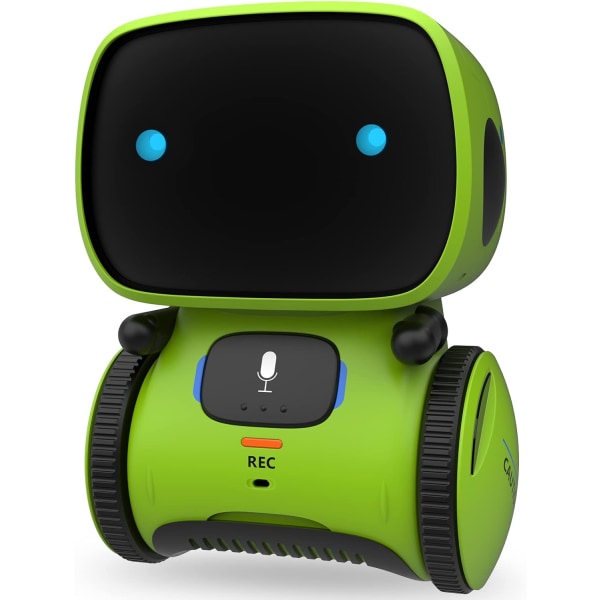 Barnrobotleksak, interaktiv smart talande robot med röst C,ZQKLA
