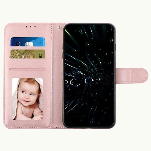 Til Motorola Moto G05 4G Etui Stand Flip Beskyttende Læder Telefon Cover Style E