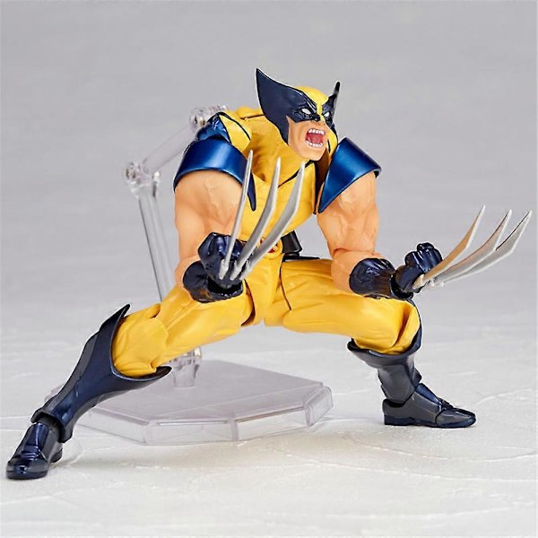 Anime X-men Wolverine Actionfigur Legetøj 16cm Model Revoltech Amazing Yamaguchi Skrivebordsdekoration