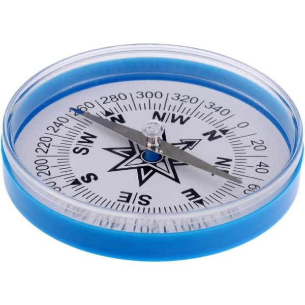 100 mm stor rund bärbar kompass för utomhusundervisningsläger, ZQKLA
