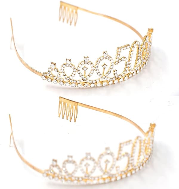 13 och Fabulous Sash & Tiara Set - 13-årsdagspresenter, guld
