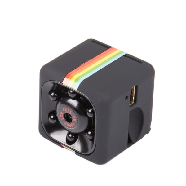 (Musta) Mini HD -kamera DVR 1080P infrapuna yönäkö piilotettu,ZQKLA