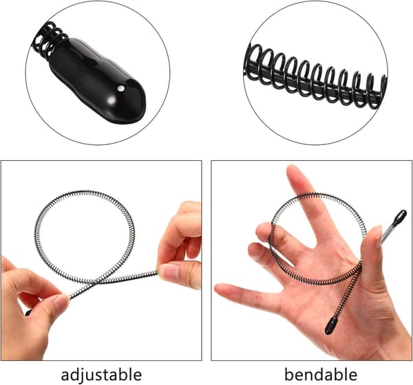 2-pack Slicked Back Hårband, Utomhussporter Mode Svart, ZQKLA