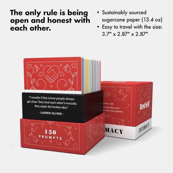Intimacy Deck 150 Samtale Startere til at Styrke Forholdet, Mig