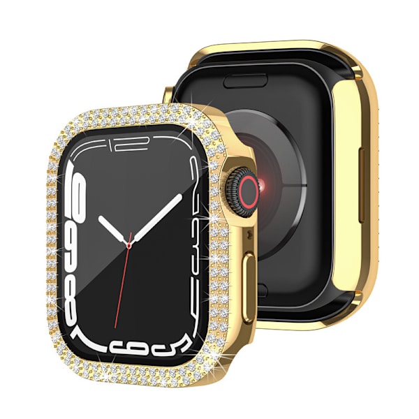 （Guld）2 st Diamant med skärmskydd Bling Case Temper, ZQKLA
