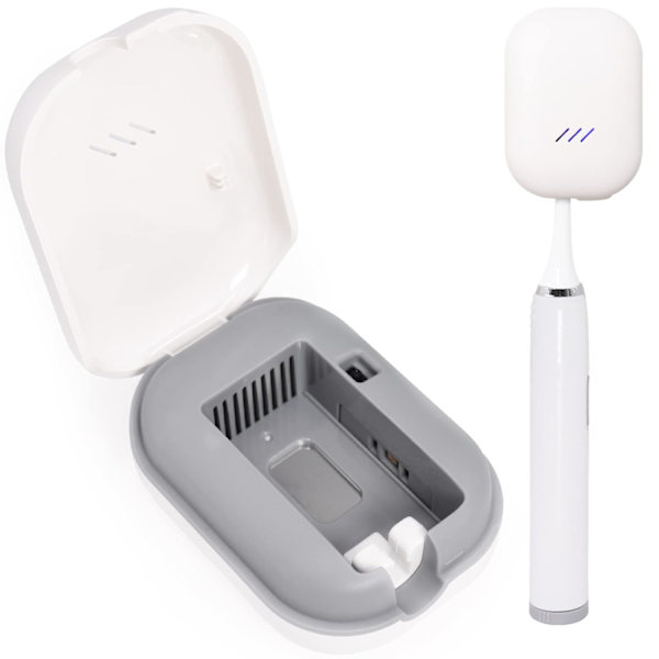 Tandborste Sanitizer Case, Eliminerar upp till 99,99%, Rec,ZQKLA