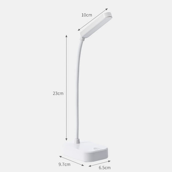 Trådløs nattlampe, nattlampe for gutter, 3-posisjonsjustering, ZQKLA