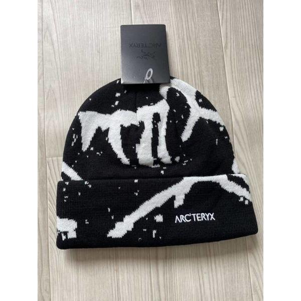 Arc'teryx Grotto Jacquard Stickad Mössa ullmössa Black