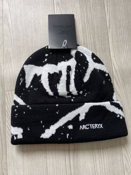Arc'teryx Grotto Jacquard Strikket Lue ullue Black
