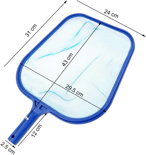 Overfladenet til swimmingpool, skimmernet til blade, Fi