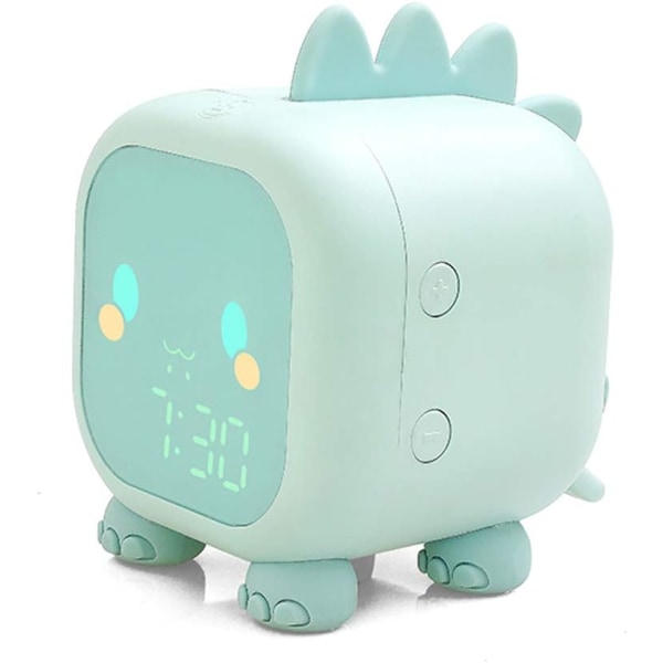Barnväckarklocka, Digital väckarklocka för barnens sovrum, söt, ZQKLA