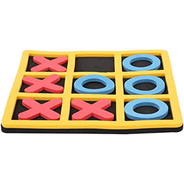 Tic Tac Toe bärbart och tidlöst klassiskt leksaksstrategispel för