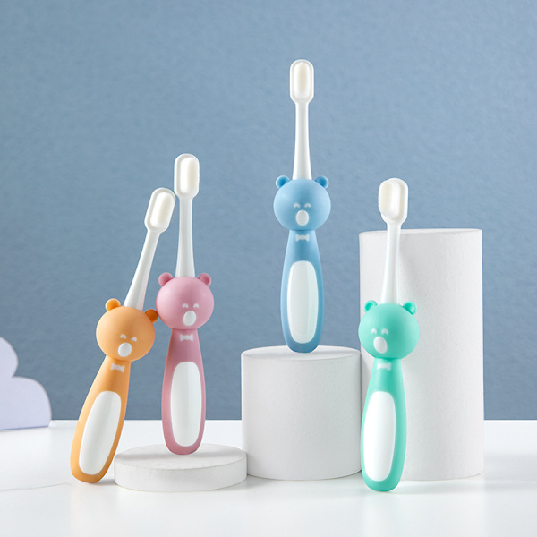 4-pack Mjuka Mikro Nano Manuell Tandborstar med Ultratunna Borst, ZQKLA