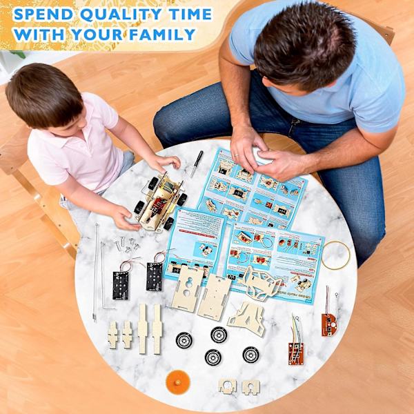 Diy modellbilar kit pedagogiska byggleksaker för 6 8 10 år gamla pojkar leksaker ålder 6-8-10-12, tonåring