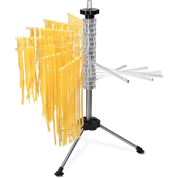 Pasta tørrestativ - pasta tørrestand lavet af plastik og rustfrit stål