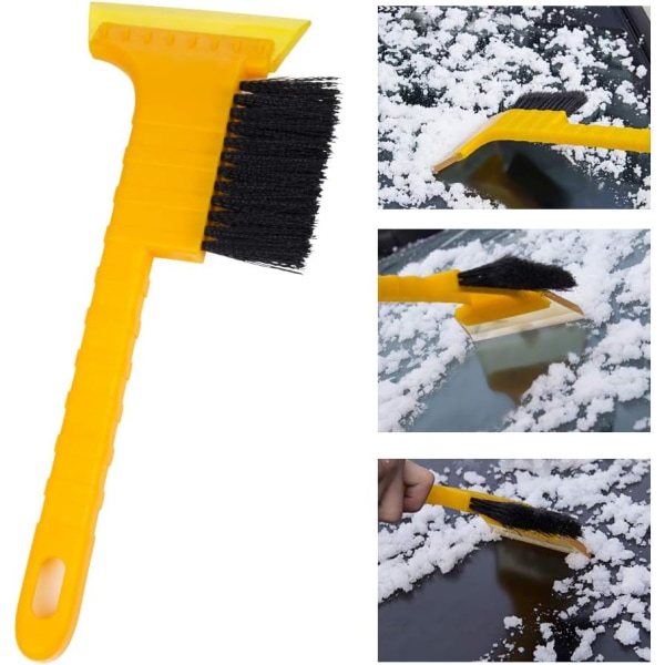 2 in 1 auton ikkunan jääkaavin harjalla Snow Squeegee Frost, ZQKLA