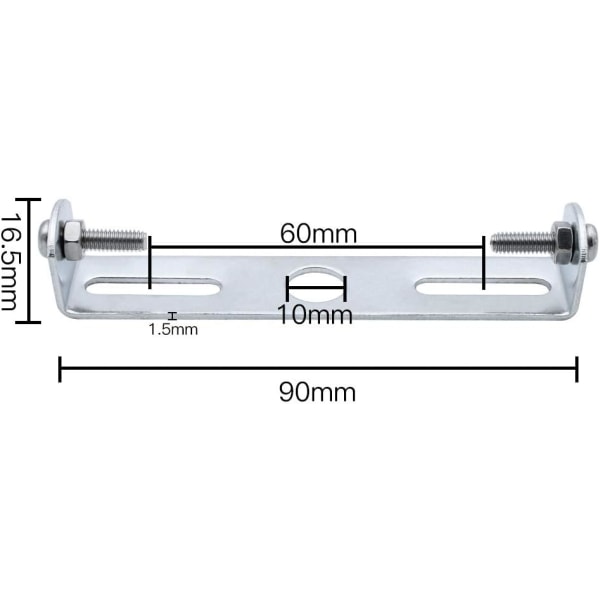 [4 kpl Kattokruunun Kiinnike 90mm Riippuvalaisimen Tarvikkeet, ZQKLA