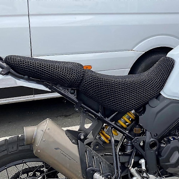 Desert X 2022 2023 Motorcykelsadelskydd För Ducati Desertx Tillbehör Sadel Skydd Kudde 3d Honeycomb Mesh Sadelkudde