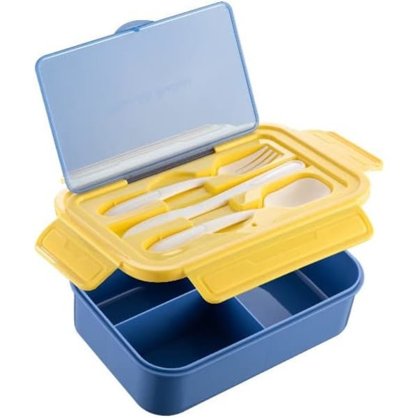 Bento Lunchboxar - 1400ml - Läcksäker - BPA-fri - För vuxna -