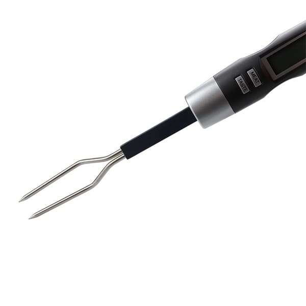 Kötttermometer i Rostfritt Stål med Gaffeldesign