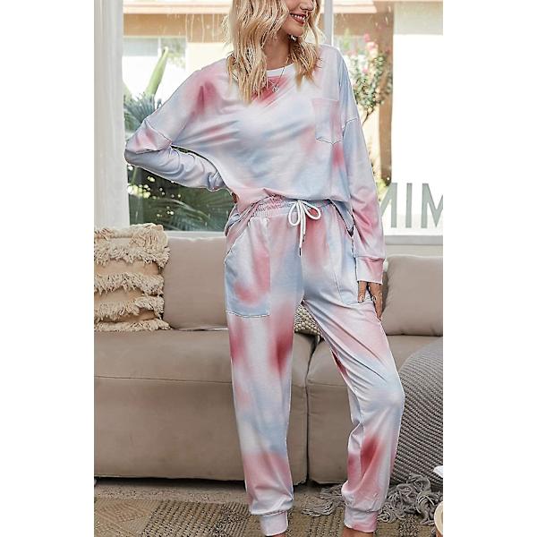 Pyjamas Set för Kvinnor 2023, Vinter Kirurgiska Pyjamas, Tunna Pyjamas för Kvinnor - Rosa L