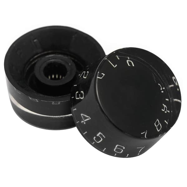 4 stk. Elektrisk Guitar Top Hat Knobs Speed Volume Tone Control Knobs Kompatibel Til Les Paul Lp Style