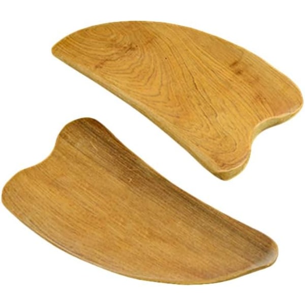 Gua Sha Værktøj Træ Gua Sha Skrabningsplade Kamfertræ Fysioterapi, ZQKLA