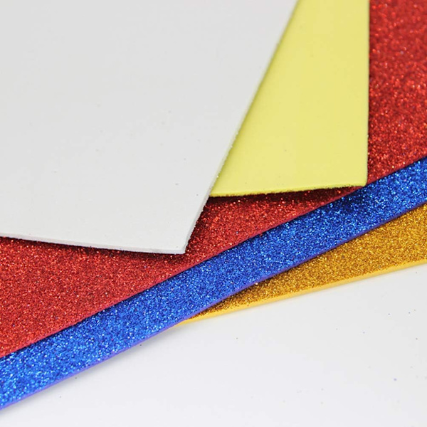 10 stk. Glitter Skumark Eva Skum Fargerikt Svamppapir Cr,ZQKLA