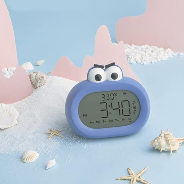 Nattlampa Klocka Timer för Skrivbord Digital Väckarklocka Nedräkning