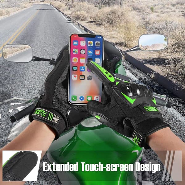 Touchscreen Handsker til Motorcykelhandsker, Motorcykelkørsel, ATV