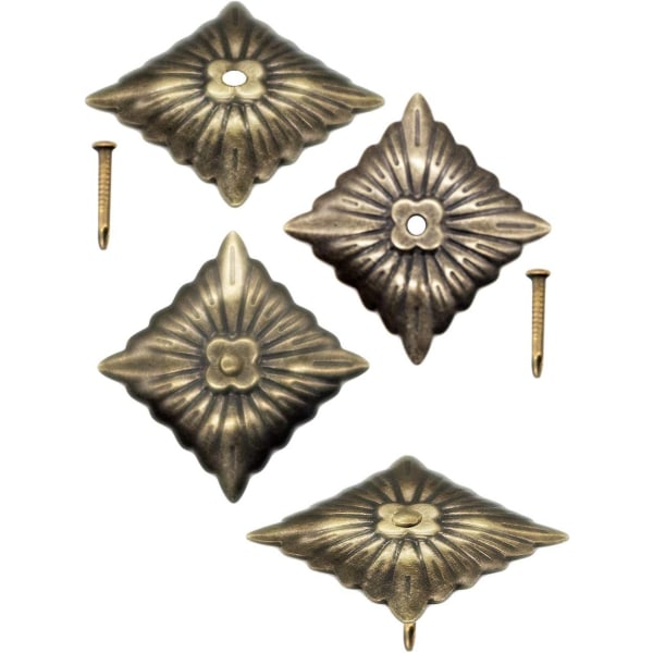 100st antika dekorativa naglar - dekorativt huvud - klädsel, ZQKLA